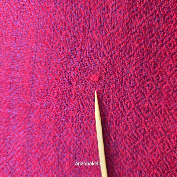 Eileen Fisher Wool & SIlk Lightweight Scarf Red, Burgundy, Purple - Picture 10 of 12